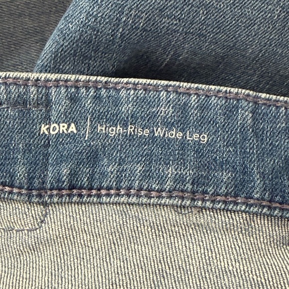 Adriano Goldschmied Kora High Waist Wide Leg Vintage-Inspired Denim Pants SZ 29 - Picture 7 of 13